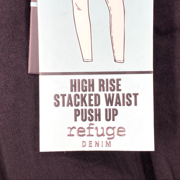 Refuge Ibiza High-Rise Push Up Distressed Jeans - Picture 8 of 9